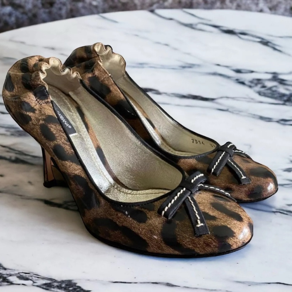 Dolce & Gabanna leopard Print Women's Shoes
